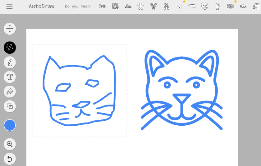 Autodraw : AI Powered Drawing Tools from Google