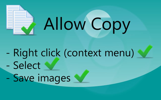 Allowcopy blogger tool