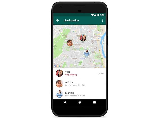 WhatsApp tricks location