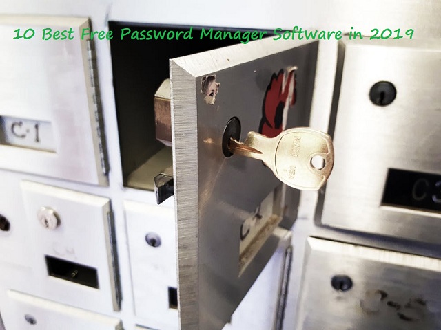 10 Best Free Password Manager Software in 2019