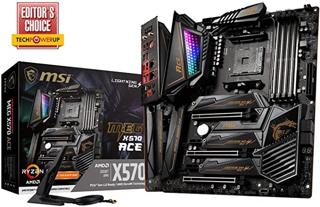 Best Motherboard for Ryzen 7 3700x-MSI MEG X570 ACE