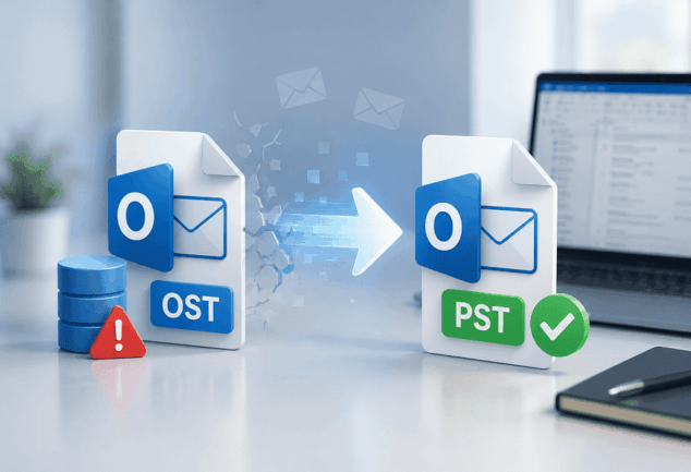 Stellar’s Online OST to PST Converter