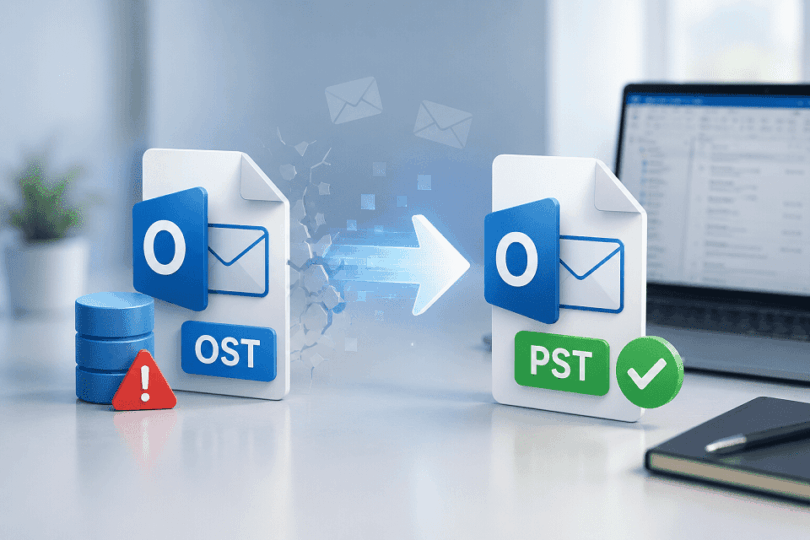 Stellar’s Online OST to PST Converter
