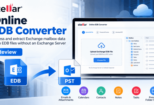 Our Hands-On Review of Stellar’s Online EDB Converter