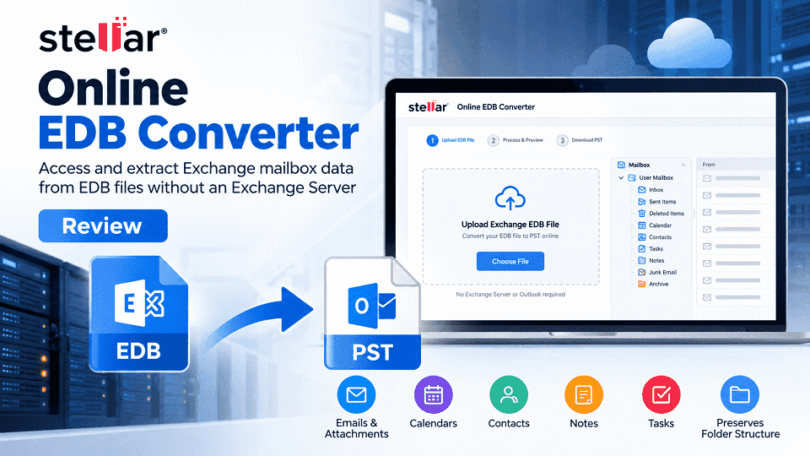 Our Hands-On Review of Stellar’s Online EDB Converter