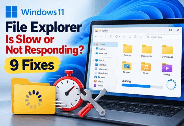 Windows 11 File Explorer Is Slow or Not Responding? 9 Fixes