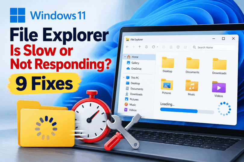 Windows 11 File Explorer Is Slow or Not Responding? 9 Fixes