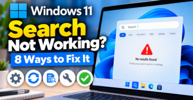 Windows 11 Search not working, with eight troubleshooting fixes