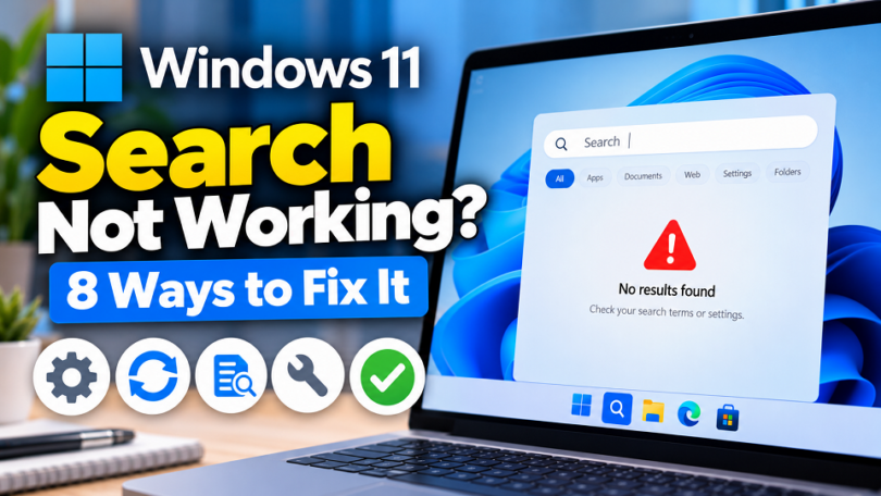 Windows 11 Search not working, with eight troubleshooting fixes